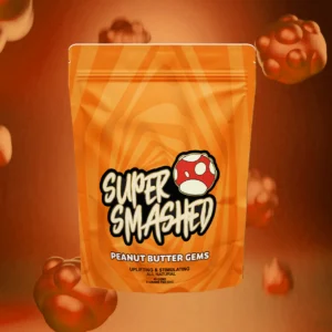 Super Smashed Peanut Butter Gems 40 GEMS 5G Per Bag