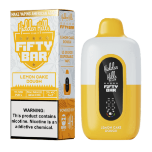 Fifty Bar Disposable Vape | 20K Puffs {Lemon Cake Dough}