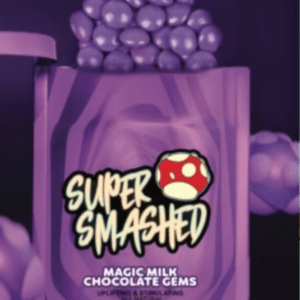 Super Smashed  Magic Milk Chocolate Gems 40 GEMS 5G Per Bag