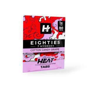 Straight Heat Eighties Pseudo Chew Tablets 80mg {Cotton Candy Grape}
