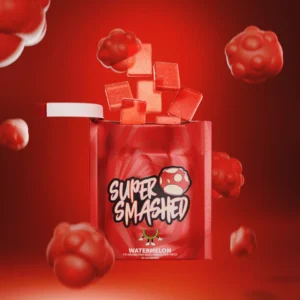 Super Smashed Watermelon Gummies - 10 pack (375mg/serving)