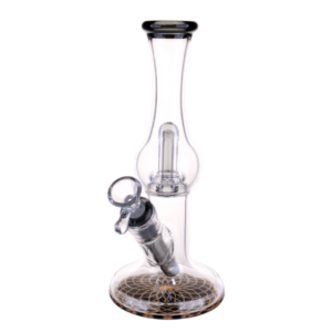 Waterpipe 10" 5mm Thick With Tree Perc {Black}