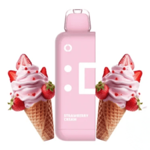 off stamp x-cube 25k puffs pod crystal {Strawberry Cream}
