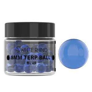 White Rhino Terp Balls - 8mm {Blue}