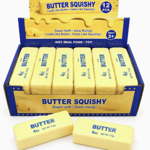 Butter Bar Squishy Toy - 4.0oz Salted Butter