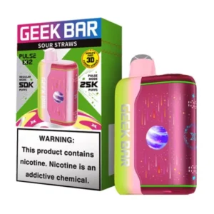 Geek Bar Pulse X2 50k {Sour Straws}